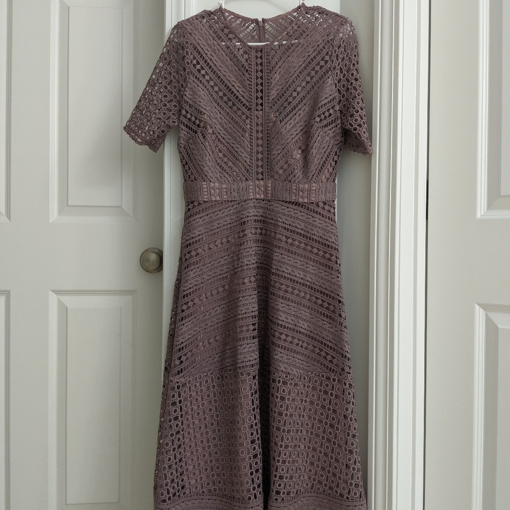Asos premium occasion lace midi dress